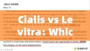 Cialis vs Levitra: Which One Is Right for You?