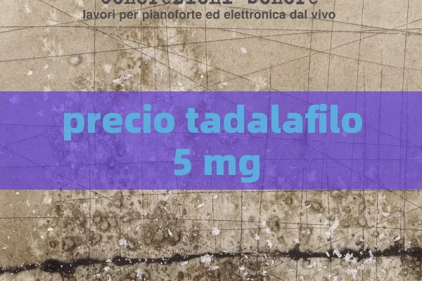 precio tadalafilo 5 mg