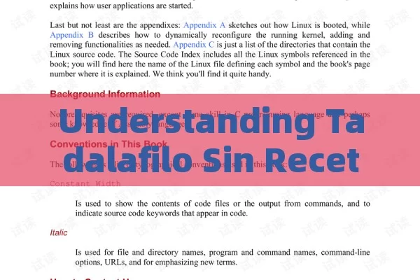 Understanding Tadalafilo Sin Receta in Spain