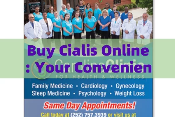 Buy Cialis Online: Your Convenient Health Solution